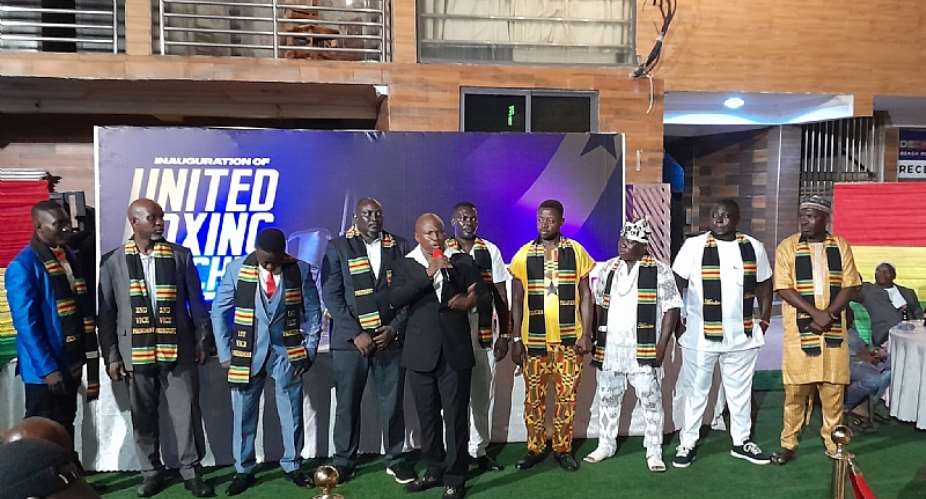 United Boxing Coaches Association Of Ghana UBCAG unveil new leaders
