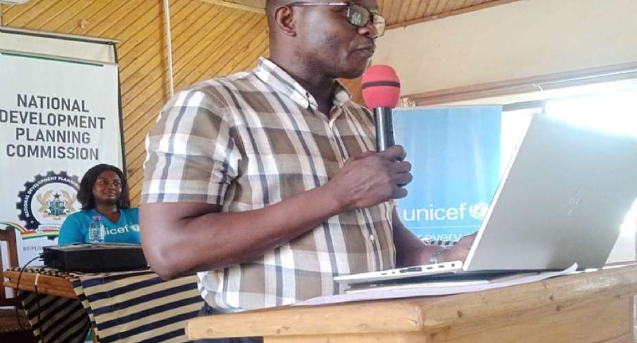 Mr. Acheampong Addressing The Meeting