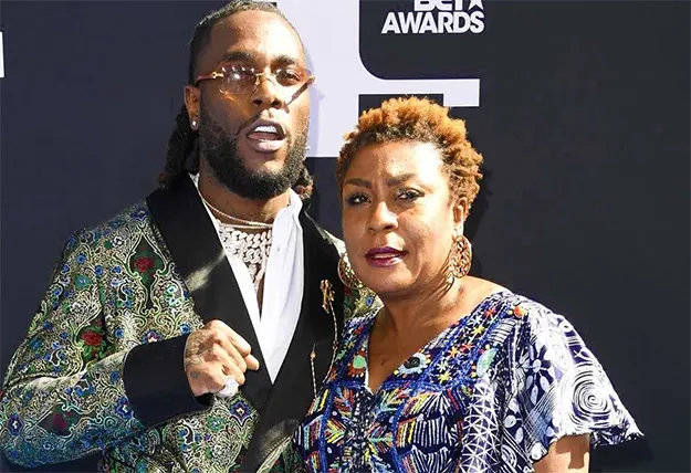 Burna Boy and mother