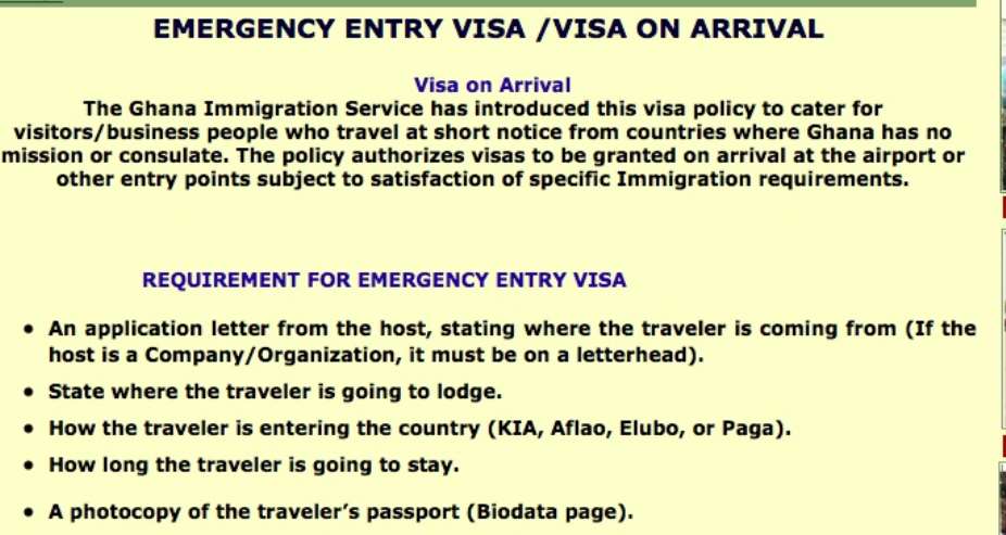 Visa On Arrival, My Bitter Experience With The Ghana Immigration Service