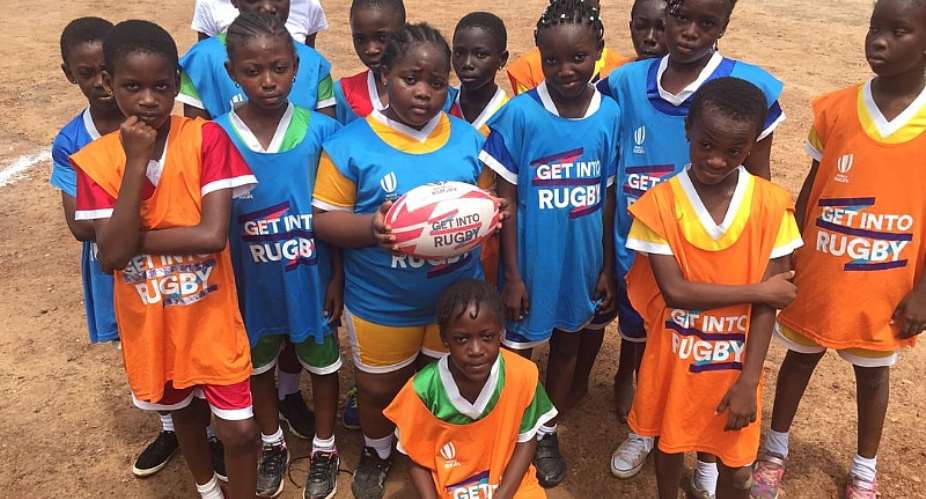 Giving back: U.K based Ghanaian female rugby player supports Ghana rugby at grassroots level