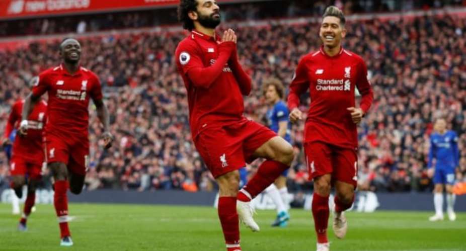 Salah Screamer Downs Chelsea And Keeps Liverpool Ahead Of City