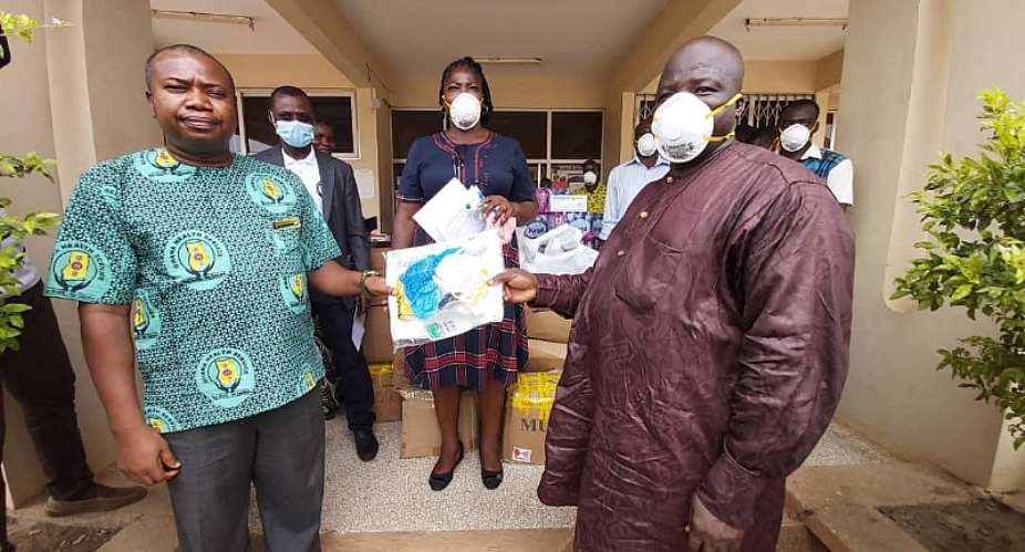 Covid-19: Mahama Donates PPEs To Upper East Regional Hospital
