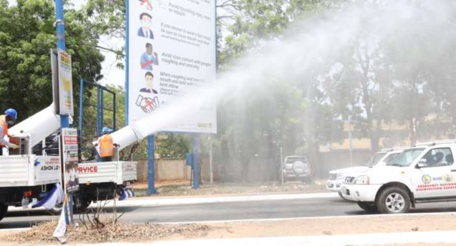 Zoomlion And GES Fumigate And Disinfect All  Senior High Schools Nationwide