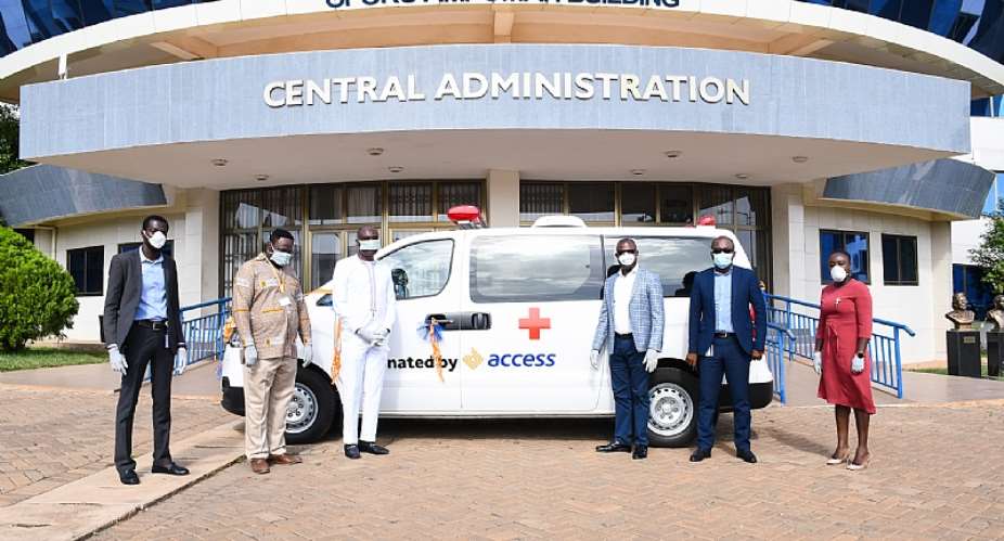 Access Bank Joins COVID-19 Fight With Ambulance Donation To UPSA