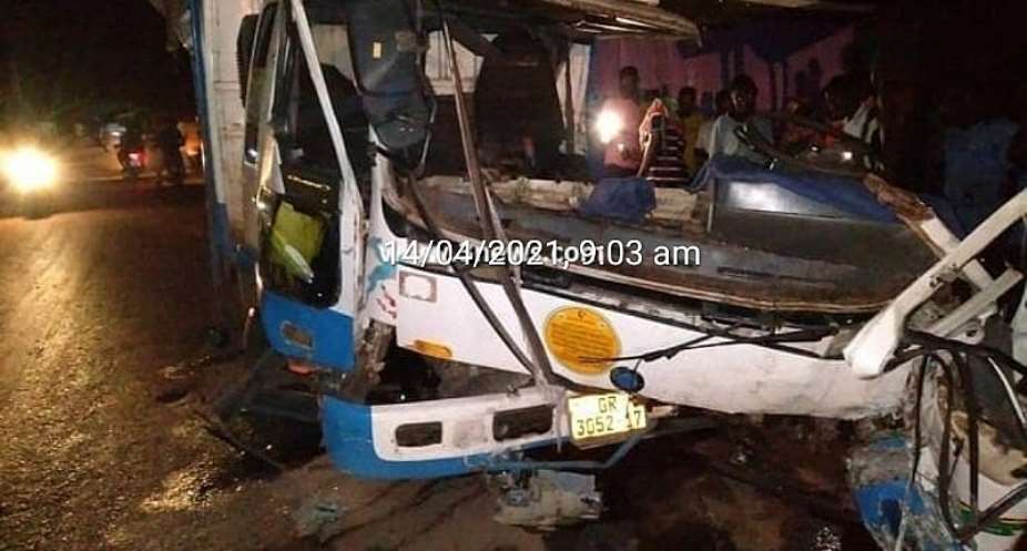 11 killed in another accident on the Buipe-Tamale highway