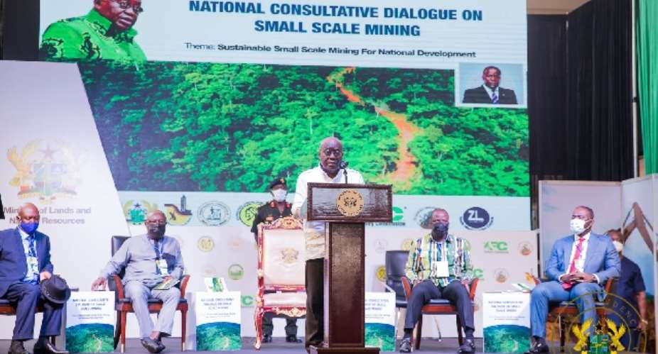 Mining creates wealth but mustn't be at environment's expense – Akufo-Addo