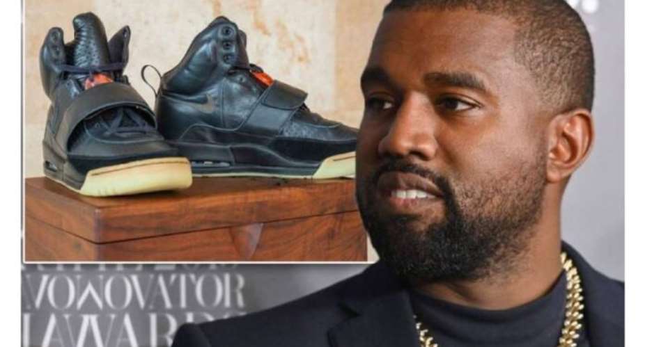 Kanye West's sneakers goes for 1million, the most expensive in the world