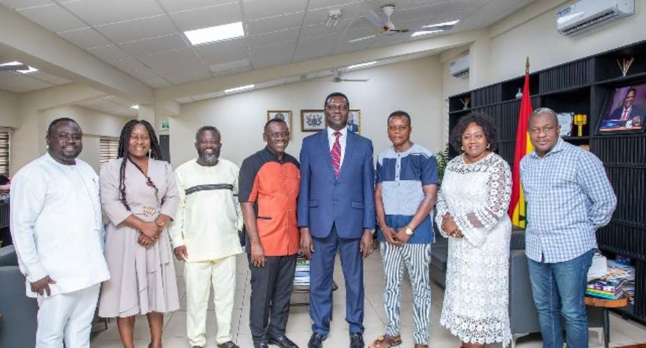 Kumawood actors assure Education Minister of films to educate public on critical issues