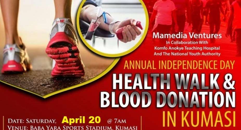 MAMEDIA 2019 Easter WalkBlood Donation attracts corporate support