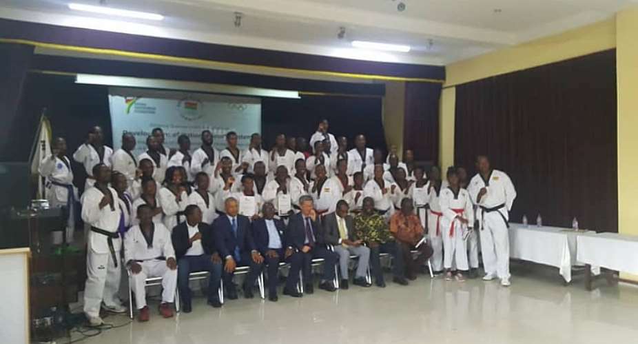 42 Taekwondo Coaches Certified After IOC  GOC DNSS Course