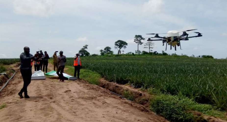 Ghana Begin Drones In Farming