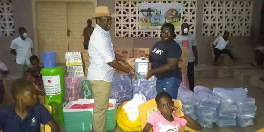 Suhum MP Donates To Orphanages Amid COVID-19