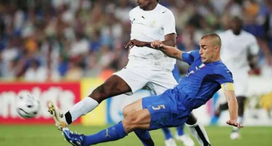 Asamoah Gyan names World Cup winner Fabio Cannavaro as the toughest defender he faced