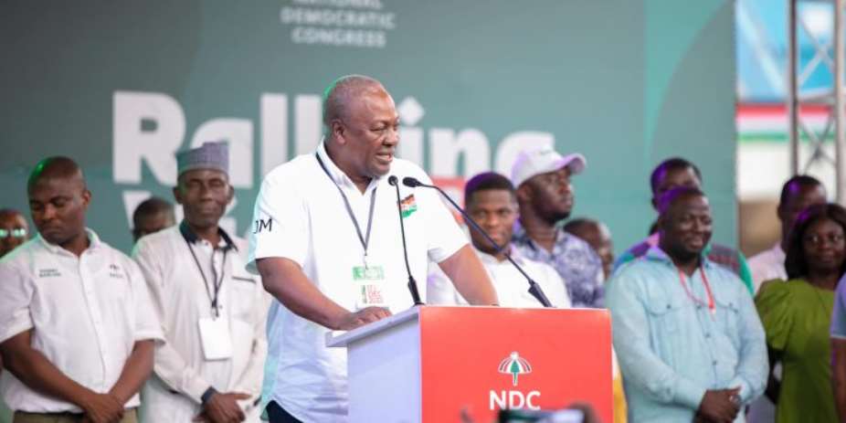 Election 2024: Six new regions will get military barracks if NDC wins – Mahama