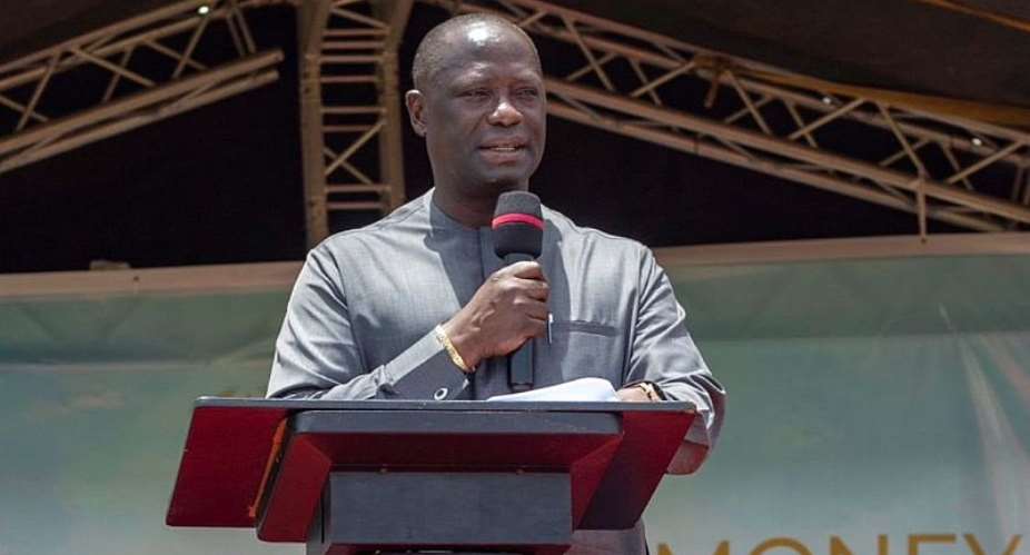 Minister for Lands and Natural Resources, Emmanuel Armah-Kofi Buah