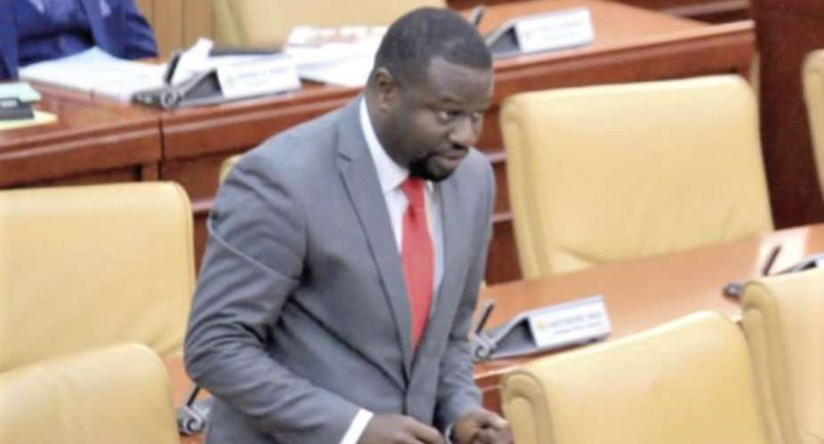 Minority Chief Whip and MP for Nsawam Adoagyiri, Frank Annoh Dompreh