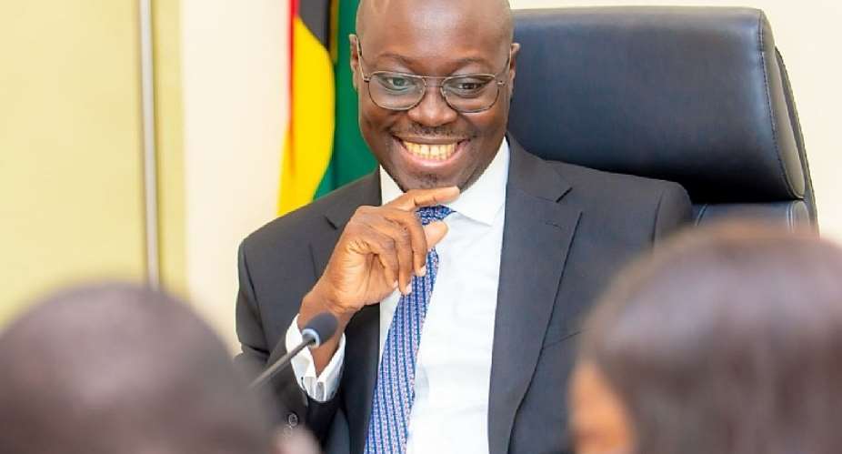 Minister of Finance Dr. Cassiel Ato Forson