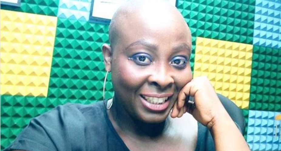 Nollywood Actress, Lolo goes Bald, Flaunts her Beauty