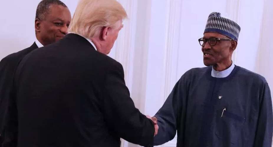 PresidentDonald Trump USA andPresident Muhammadu Buhari Nigeria