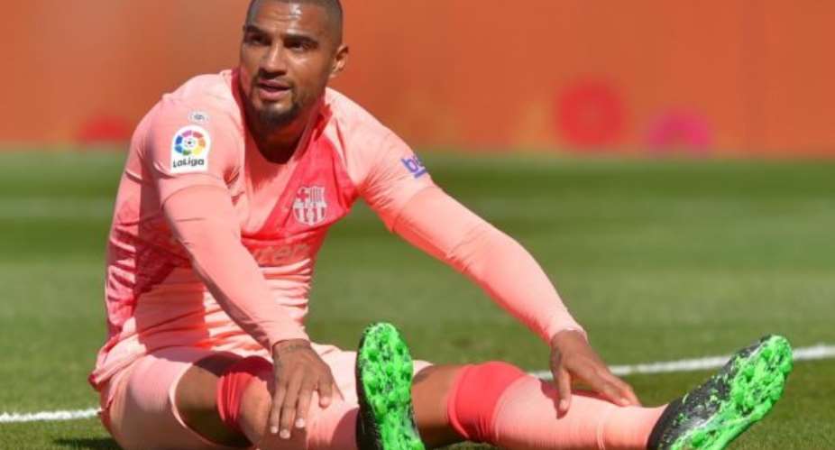 KP Boateng Dropped From Barcelona Squad To Face Man Utd In UCL Reverse League