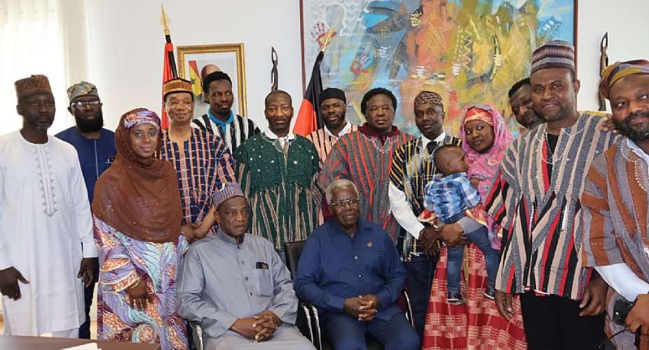 Ghanaian Muslim Community in Berlin Welcomes Newly Appointed Ambassador