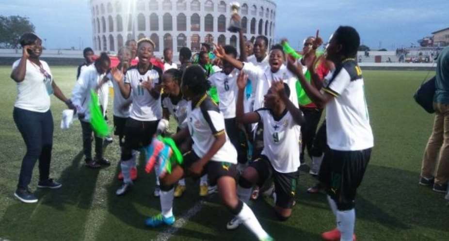 Black Queens celebrating WAFU triumph