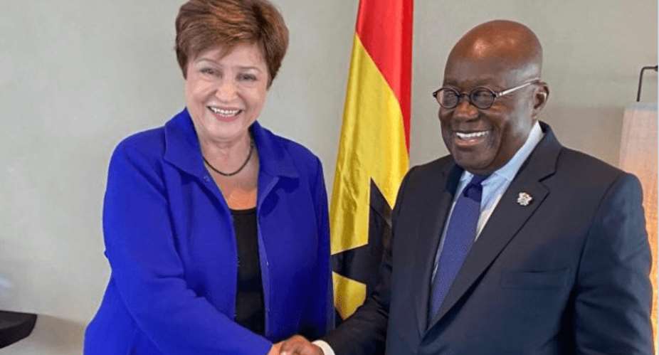 Ghana recognize your admirable contribution to our economic turnaround — Akufo-Addo to IMF MD