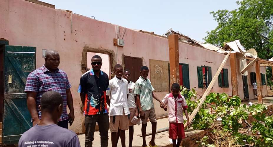 Rainstorm ravages Nandom Municipality; one dead, properties destroyed
