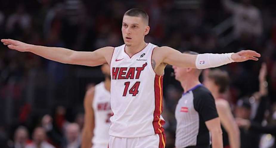 Getty ImagesImage caption: Tyler Herro joined the Miami Heat in 2019