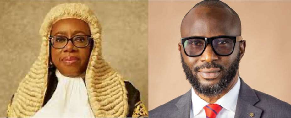 L-R:Chief Justice of Nigeria, Kudirat Kekere-Ekun, Kabir Akanbi, Chief Registrar