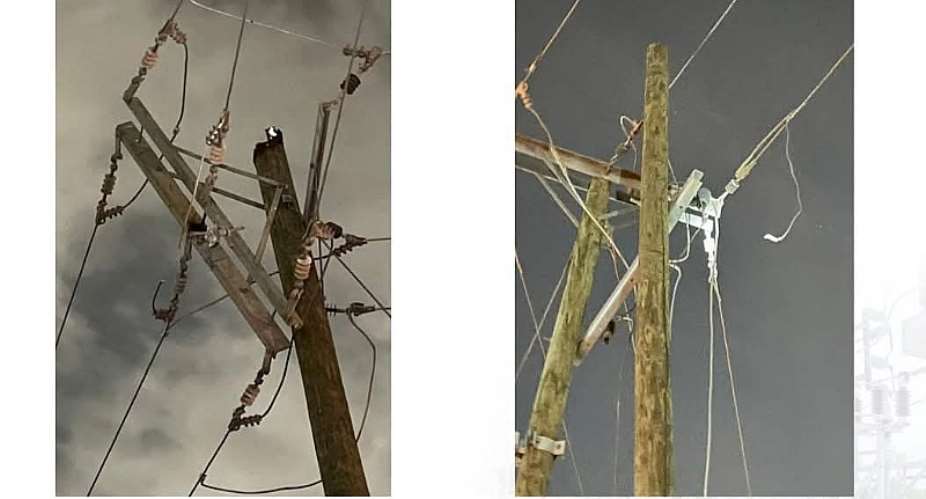 Burnt poles cause power outage in parts of East Legon Hills and other areas — ECG