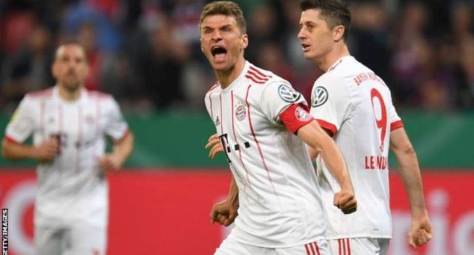 Treble-Chasing Bayern Hit Six To Reach German Cup Final