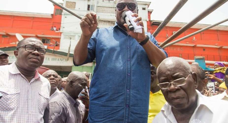 Mr. John Mahama says, the next NDC administration will scrap the tax if government doesnot abolish it before 2020.
