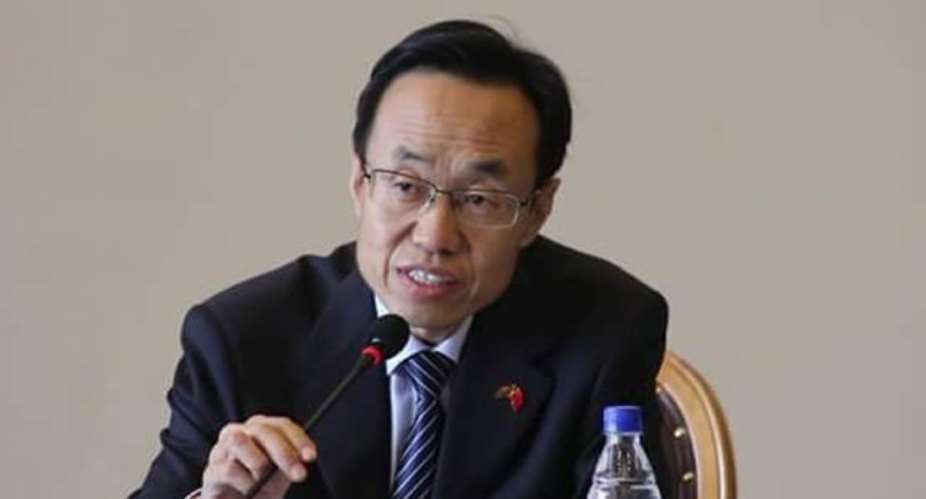Shi Ting Wang is the Chinese Ambassador in Ghana