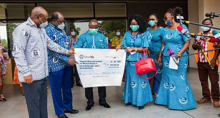 Noguchi Gets US20,000 From Zoomlion To help Fight COVID-19