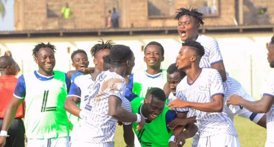 GHPL: Berekum Chelsea comes from behind to defeat Ebusua Dwarfs 2-1