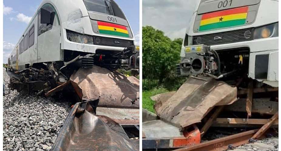 Ghanas newly installed Poland train reportedly involved in accident while on a test drive