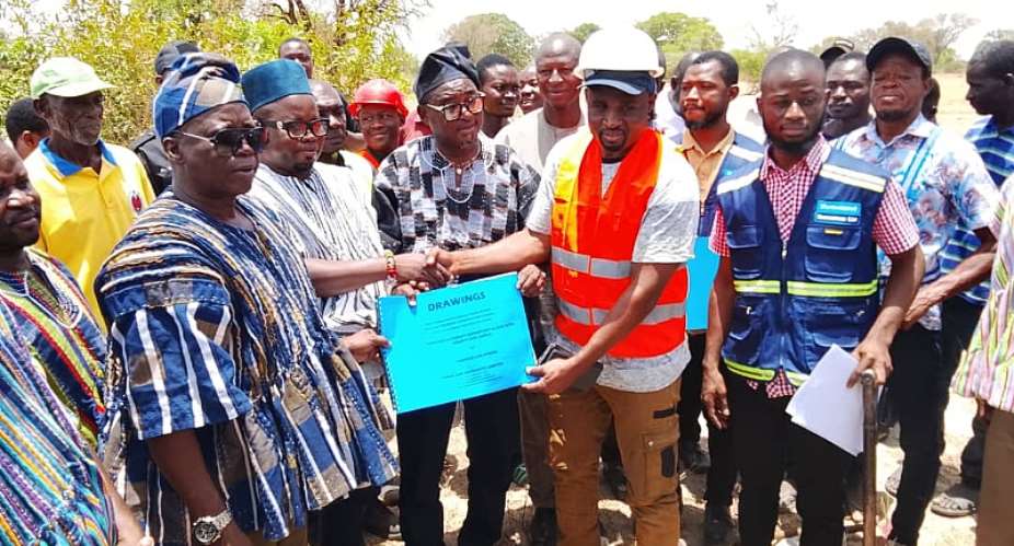 Isaac Adongo Breaks Ground for New Sherigu Senior High School