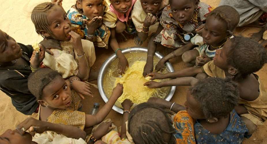 Many African children face diverse problems including eating three square meal per day, yet they share their food