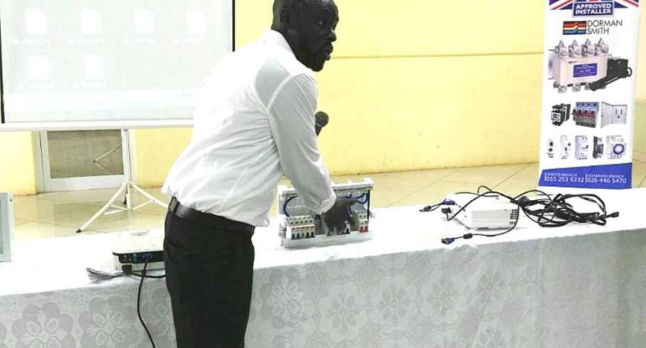 Mr. Olivier Kiese, Export Manager For Contactum Ghana
