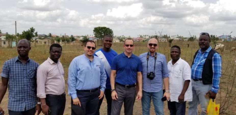 Hearts of Oak MD Mark Noonan Visits Pobiman With Architects