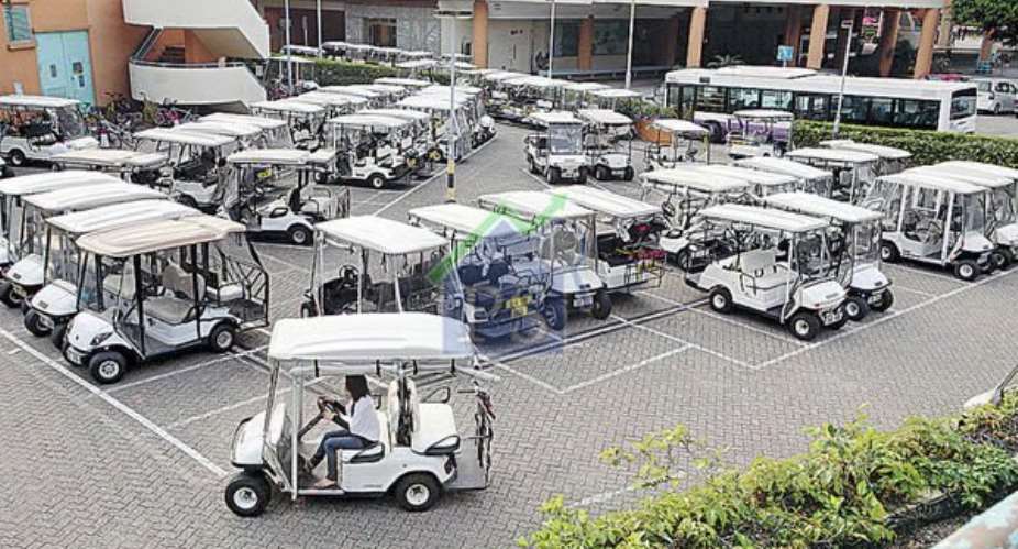 In This Hong Kong Neighbourhood Golf Carts Cost More Than Luxury Cars