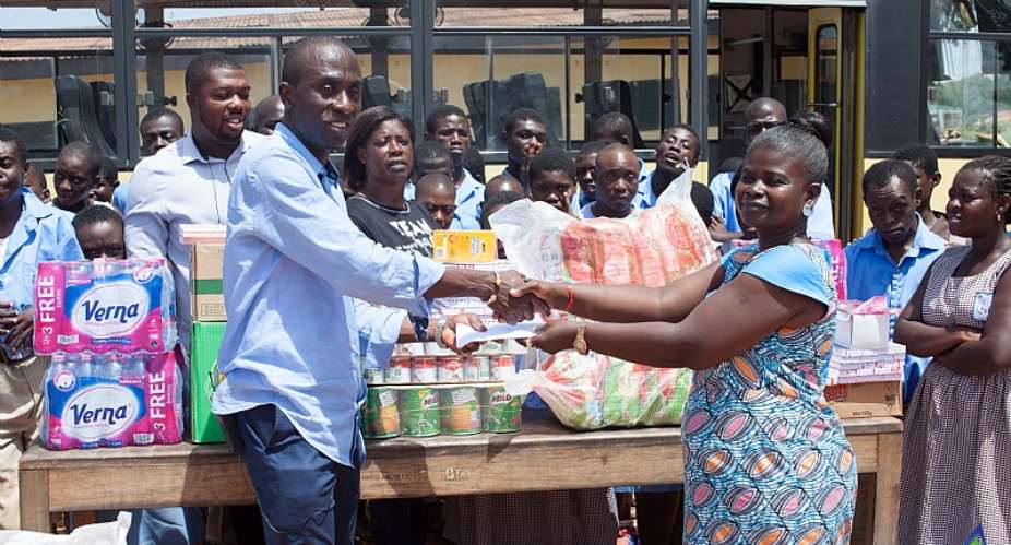 Takoradi: Catholic Special Vocational School Gets Support From Ghana Gas
