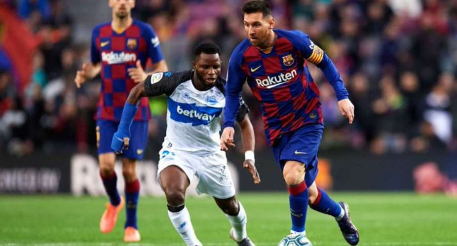 Mubarak Wakaso Hilariously Compares Lionel Messi To A 'Magician' VIDEO