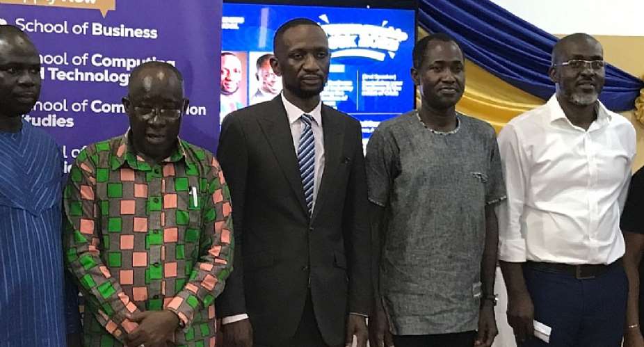 NEIP CEO, Kofi Ofosu Nkansah in the middle