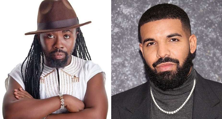 Ghanaian rapper, Obrafourleft and Canadian rapper, Drake