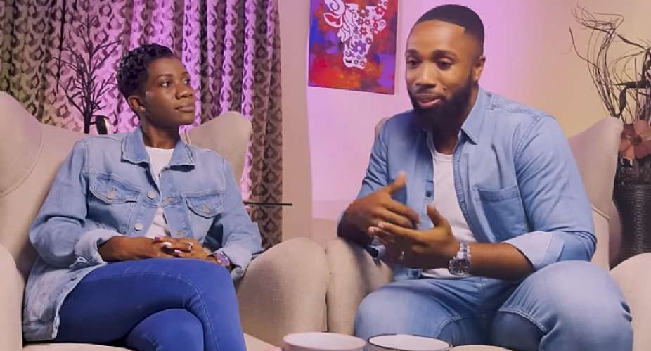 Actor Harold Amenyah and his wife, Irene Amenyah
