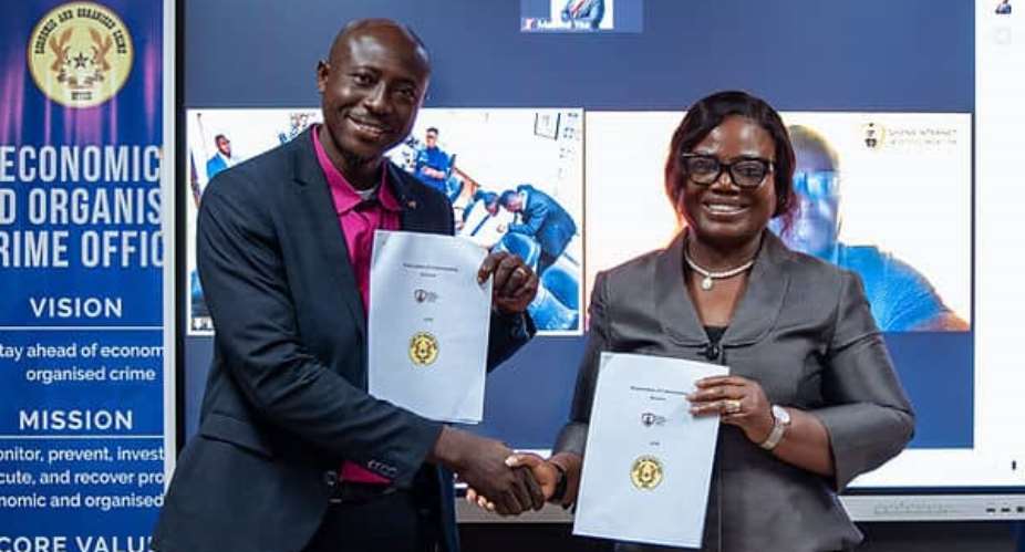 EOCO enters MoU to boost collaboration with Ghana Internet Safety Foundation