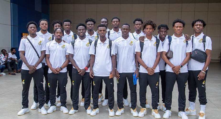 2025 U-20 AFCON: Ghanas Black Satellites depart Accra for Egypt
